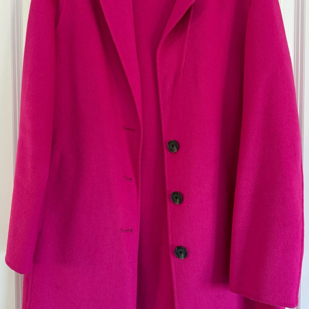 Women's Fuchsia Coat